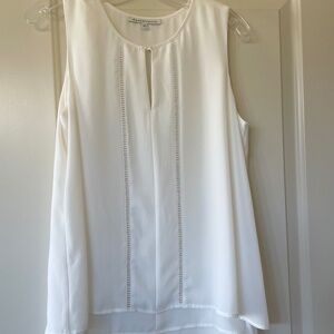 Ivory Double Layer Tank from Nordstrom – Size Medium